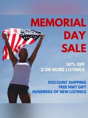 Memorial Day Sale 50% OFF